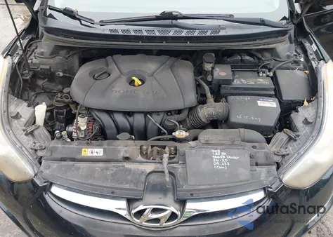 2012 Hyundai Elantra Gls (Ulsan Plant) from USA, damaged, VIN KMHDH4AE1CU401982
